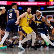 东契奇38+13+10詹姆斯19+9+8 湖人逆转掘金