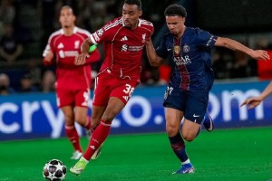 欧冠巴黎2-0利物浦，数据全面碾压，客队0射正次回合靠什么翻盘